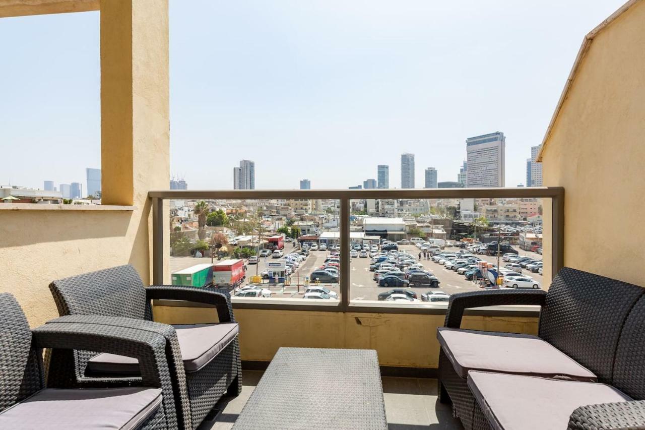 75m² 2 slaapkamer, 2 privé badkamer Appartement in Strandgebied Tel Aviv Buitenkant foto